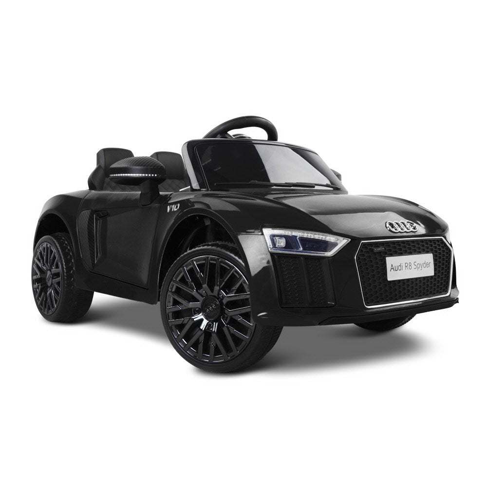 Kids Ride On Car Audi R8 Licensed Sports Electric Toy Cars Black