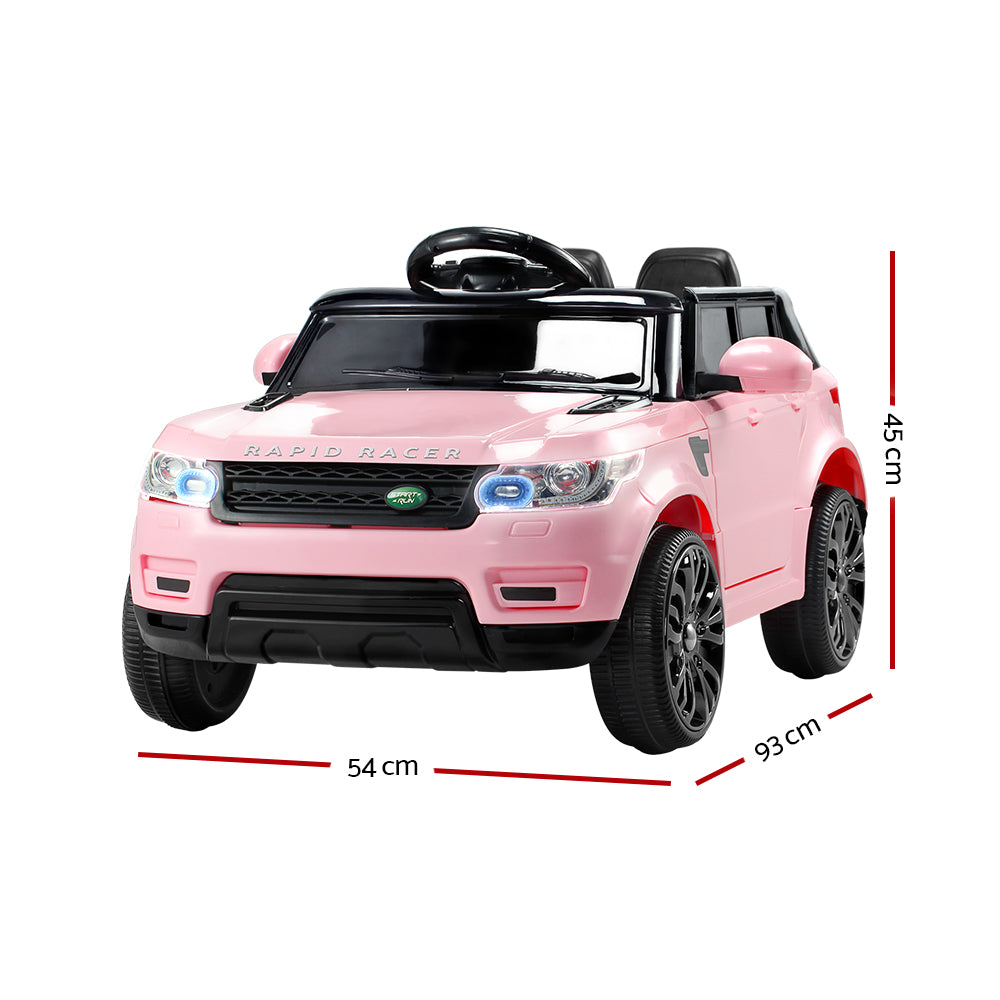 Rigo Ride On Car Kids Electric Ride On Cars SUV Remote 12V Pink