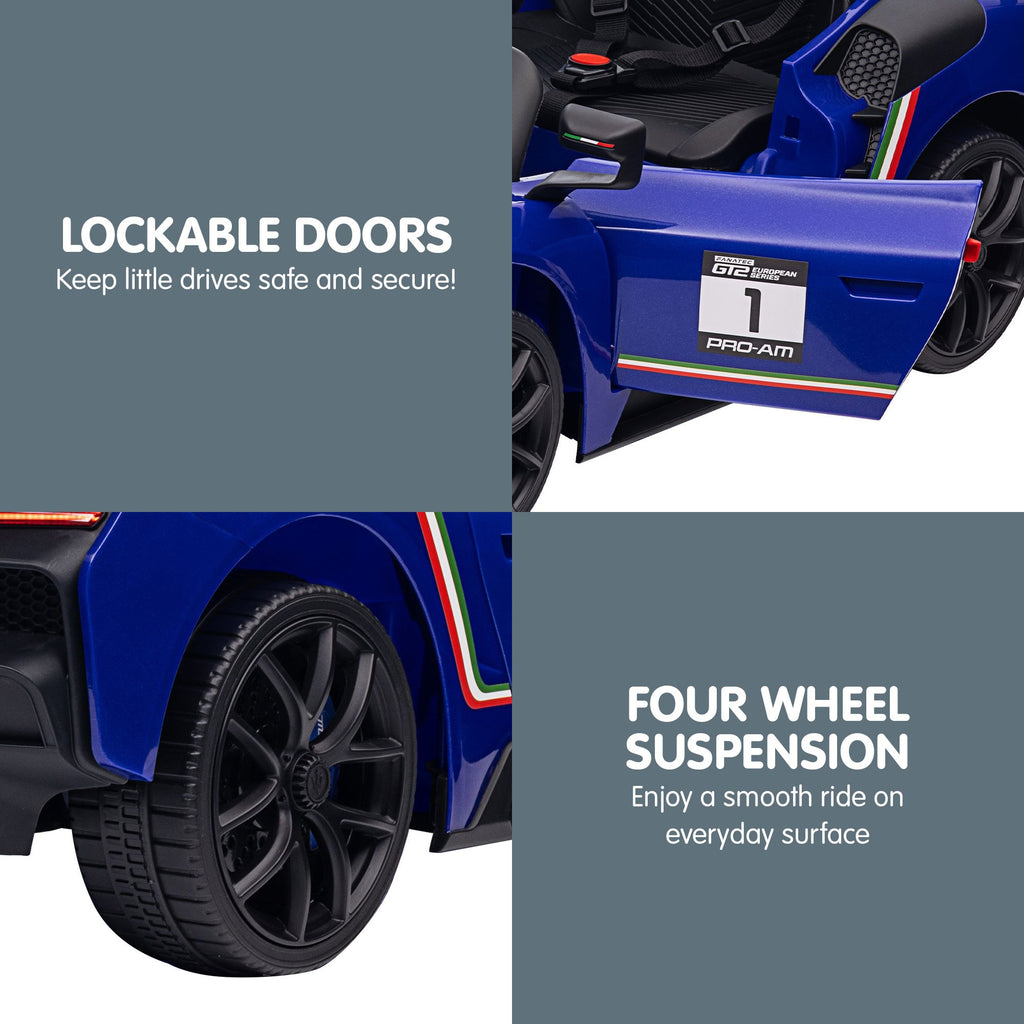 Kahuna Maserati MC20 GT2 Licensed Electric Kids Ride On Race Car Blue