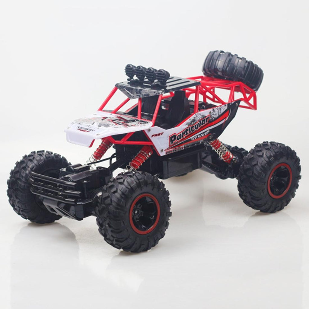 37cm Remote Control Bigfoot Climbing Car - 1 12 Alloy 4wd Cross-country Toy - Gold