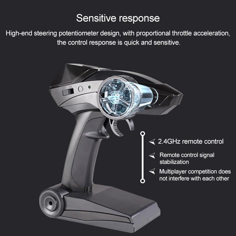 Four-way Remote Control Toy Car - 2.4ghz - Red