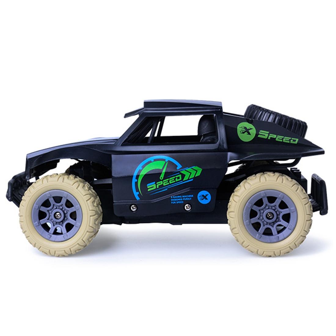 High Speed Off-road Drifting Toy Truck with 27mhz Remote Control for Kids - Yellow